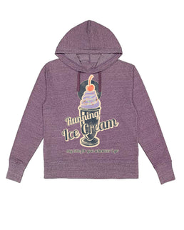 Plum Heather Hoodie / S