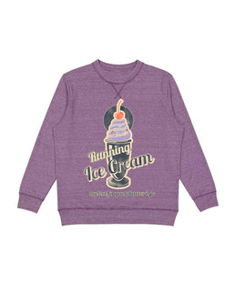 Plum Heather Pullover / S