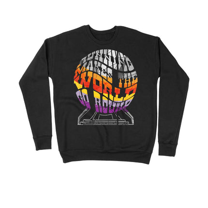 Running makes the world go round