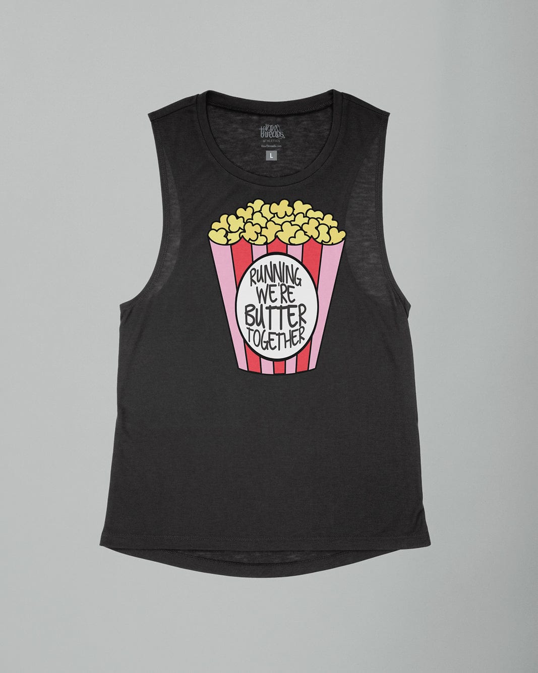 Running we're BUTTER together Popcorn