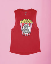 Running we're BUTTER together Popcorn