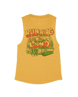 Golden Flowy Tank / XS