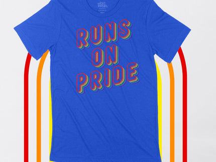 Runs on Pride Rainbow Back