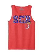 Red Heather Power Tank