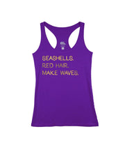 Seashells. Red Hair. Make Waves.