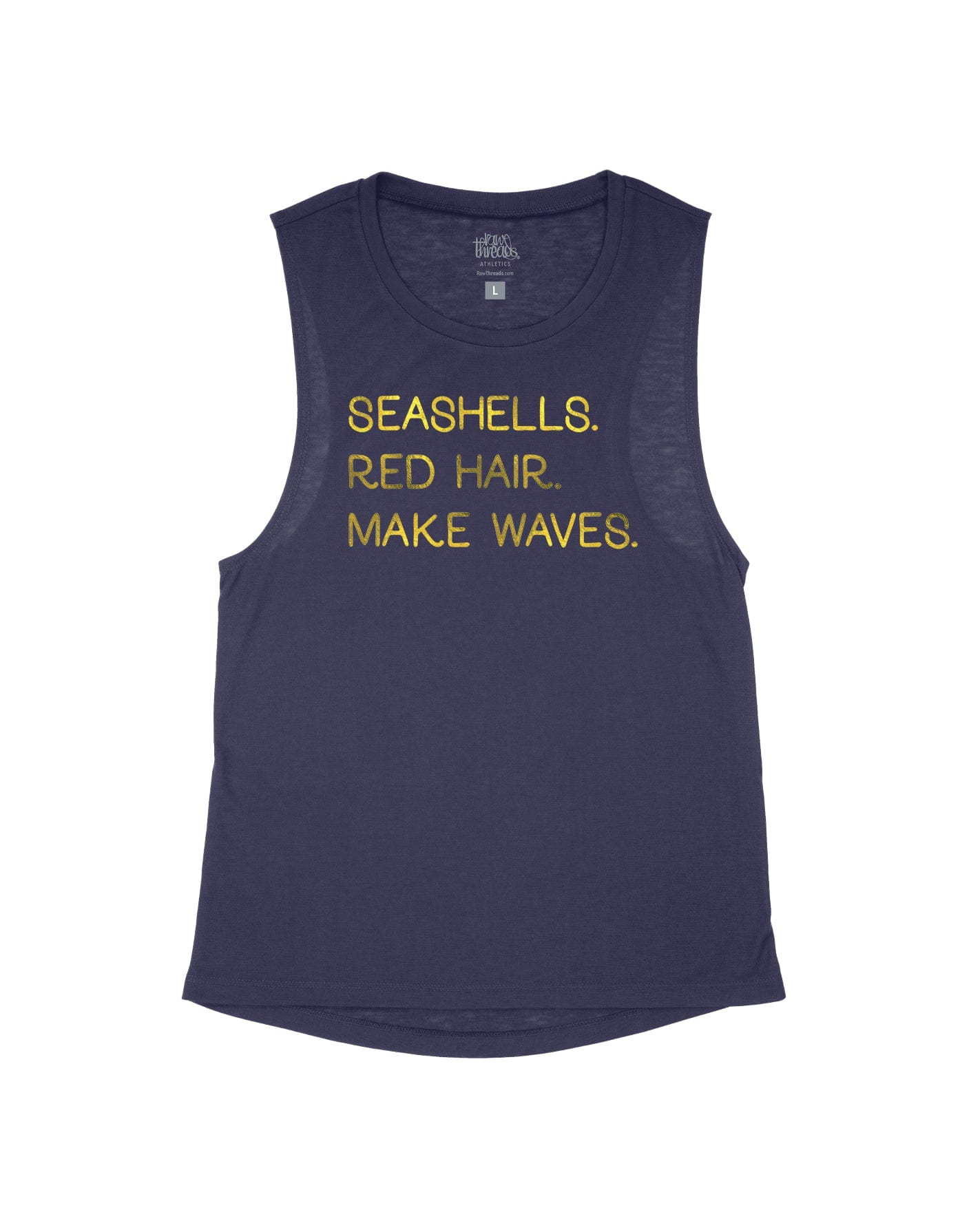 Seashells. Red Hair. Make Waves.