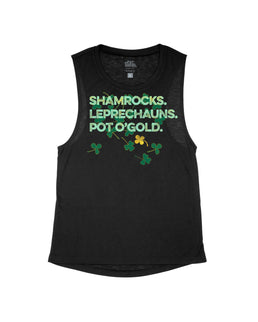 Black Flowy Tank / XS