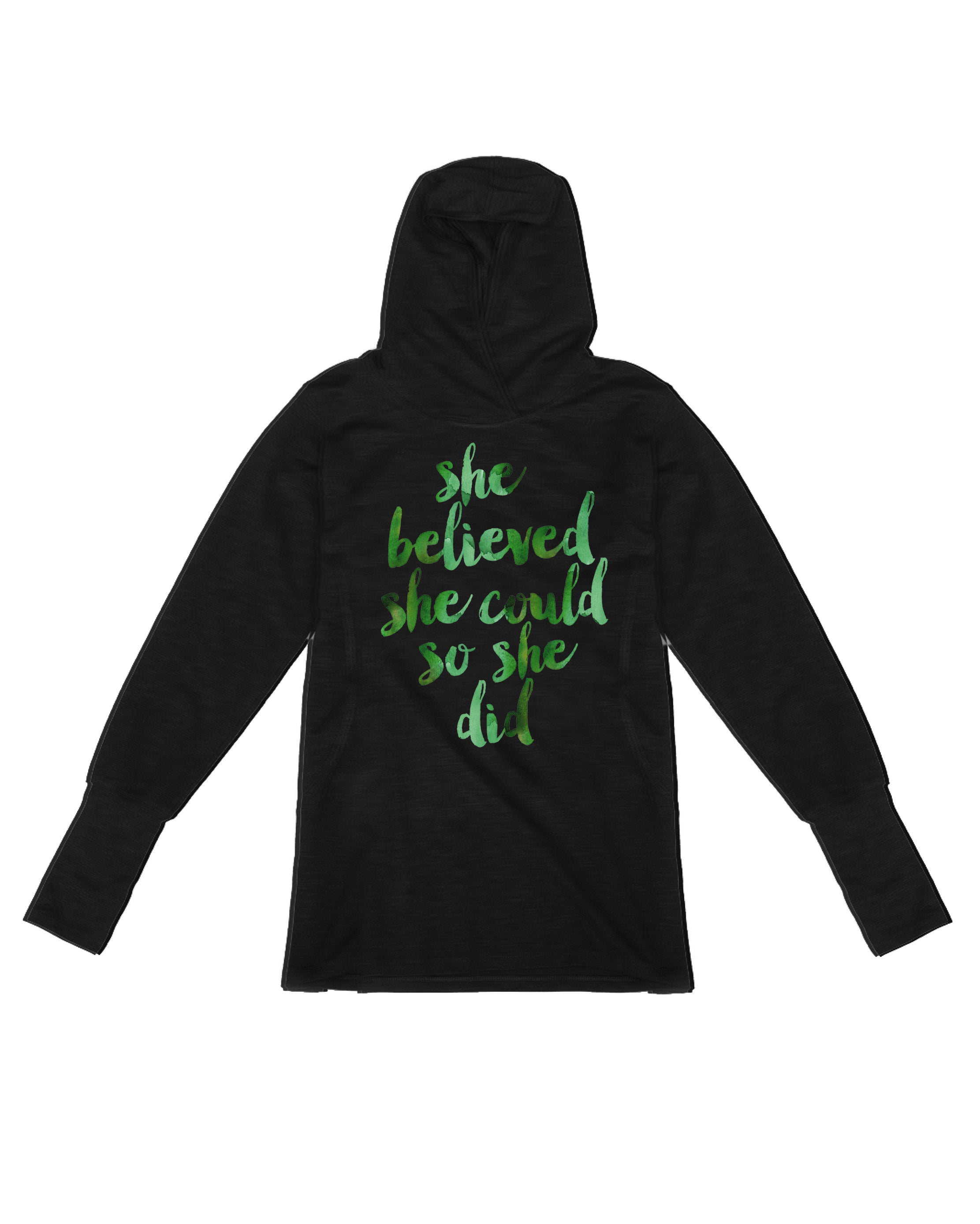 She Believed she could so she did