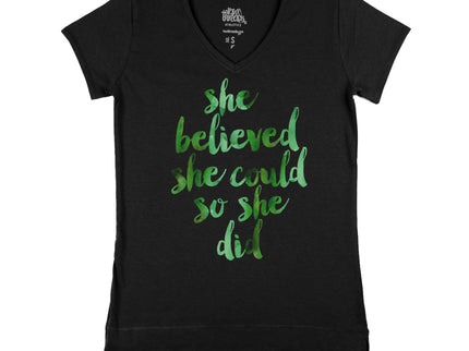 She Believed she could so she did