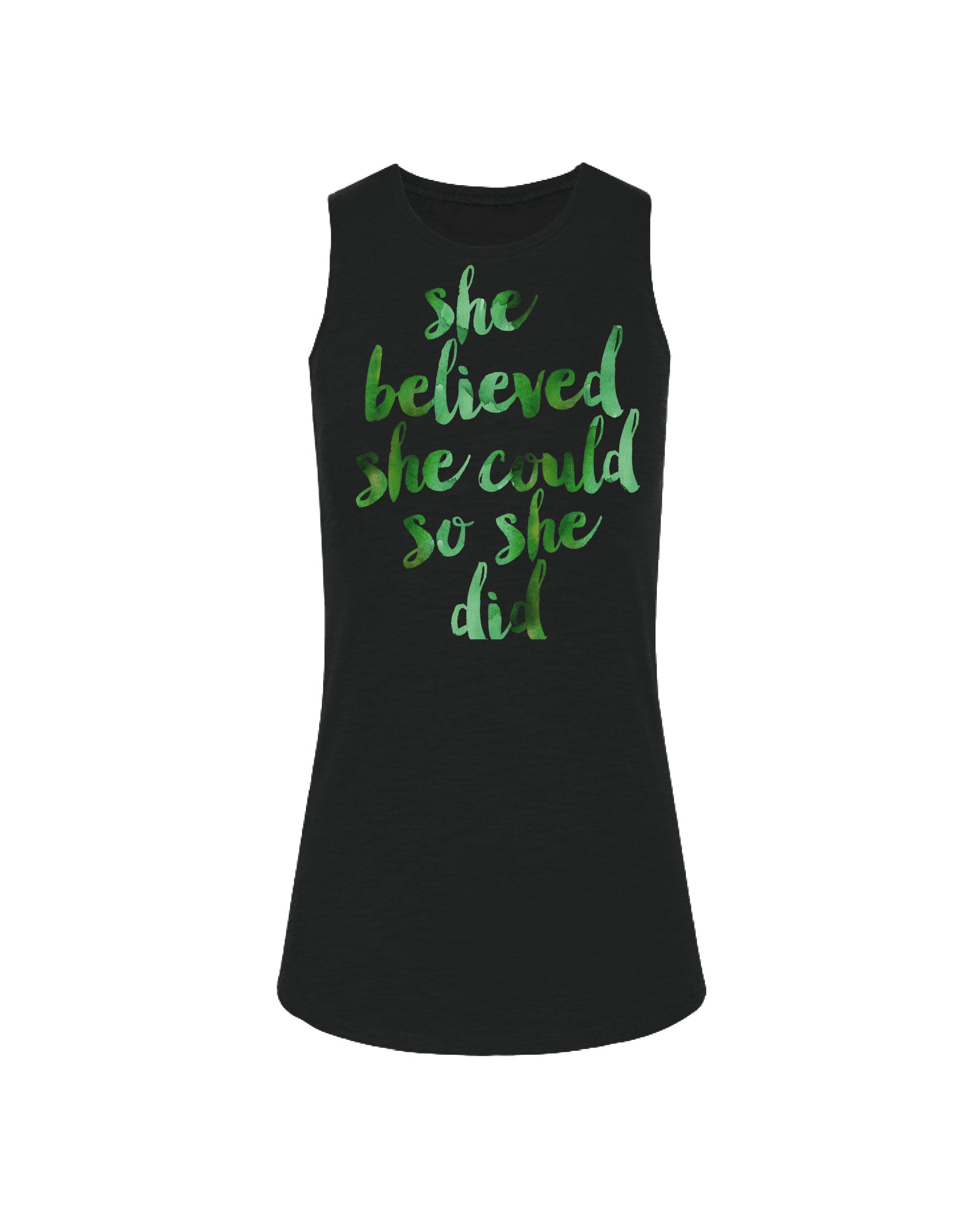 She Believed she could so she did
