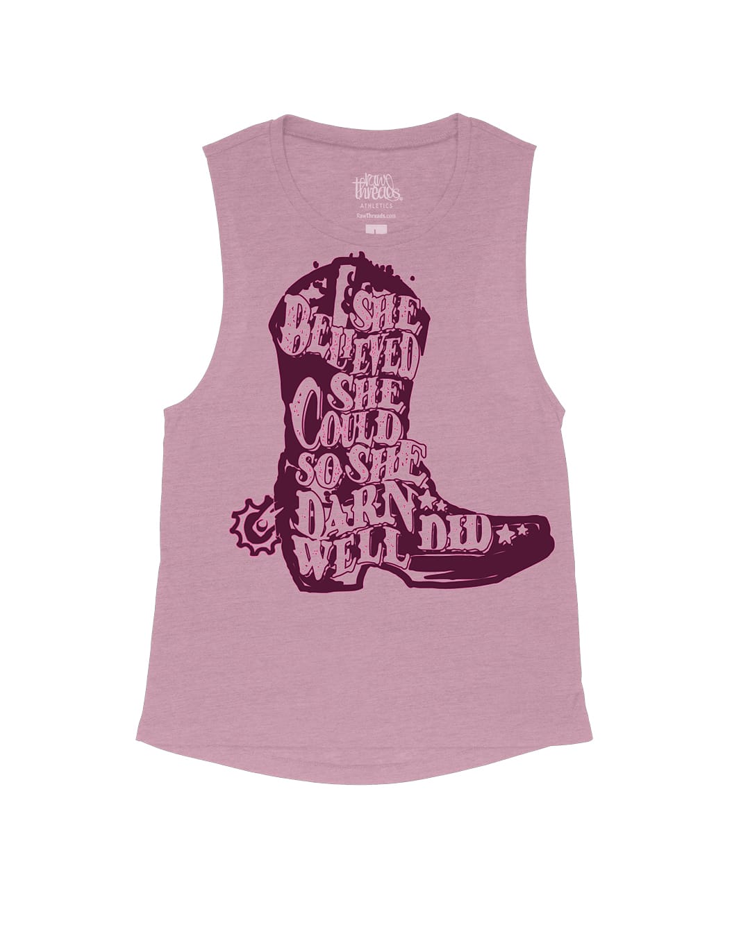 She believed she could so she darn well did