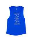 Royal Blue Flowy Tank