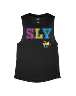 Black Flowy Tank / XS