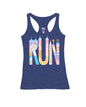 Heather Navy Racerback