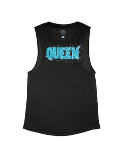 Black Flowy Tank / XS