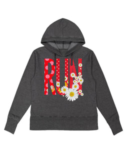 Black Heather Hoodie / S