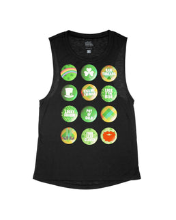 Black Flowy Tank / XS