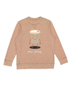 Mocha Heather Pullover