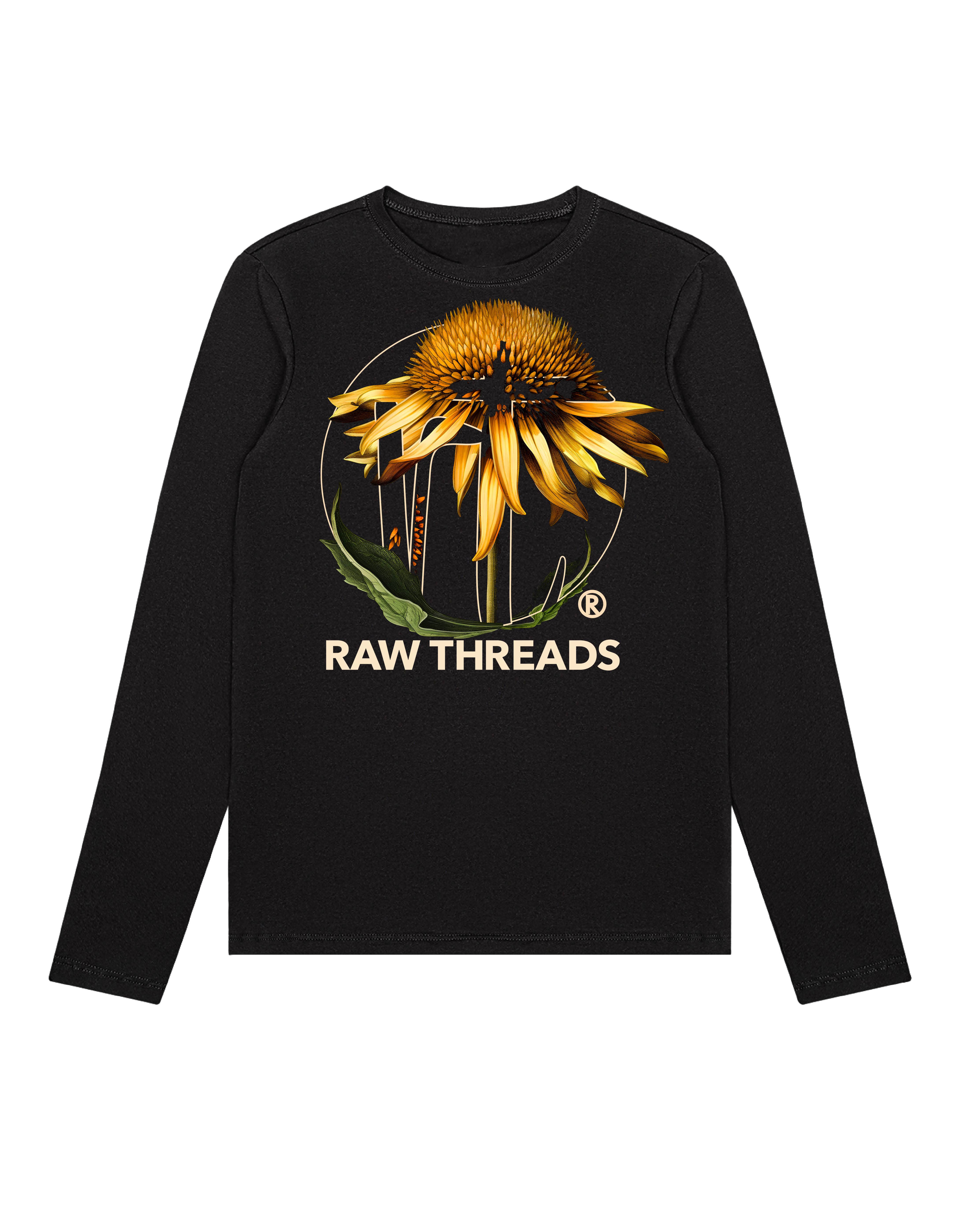 Sunflower Raw Threads Logo