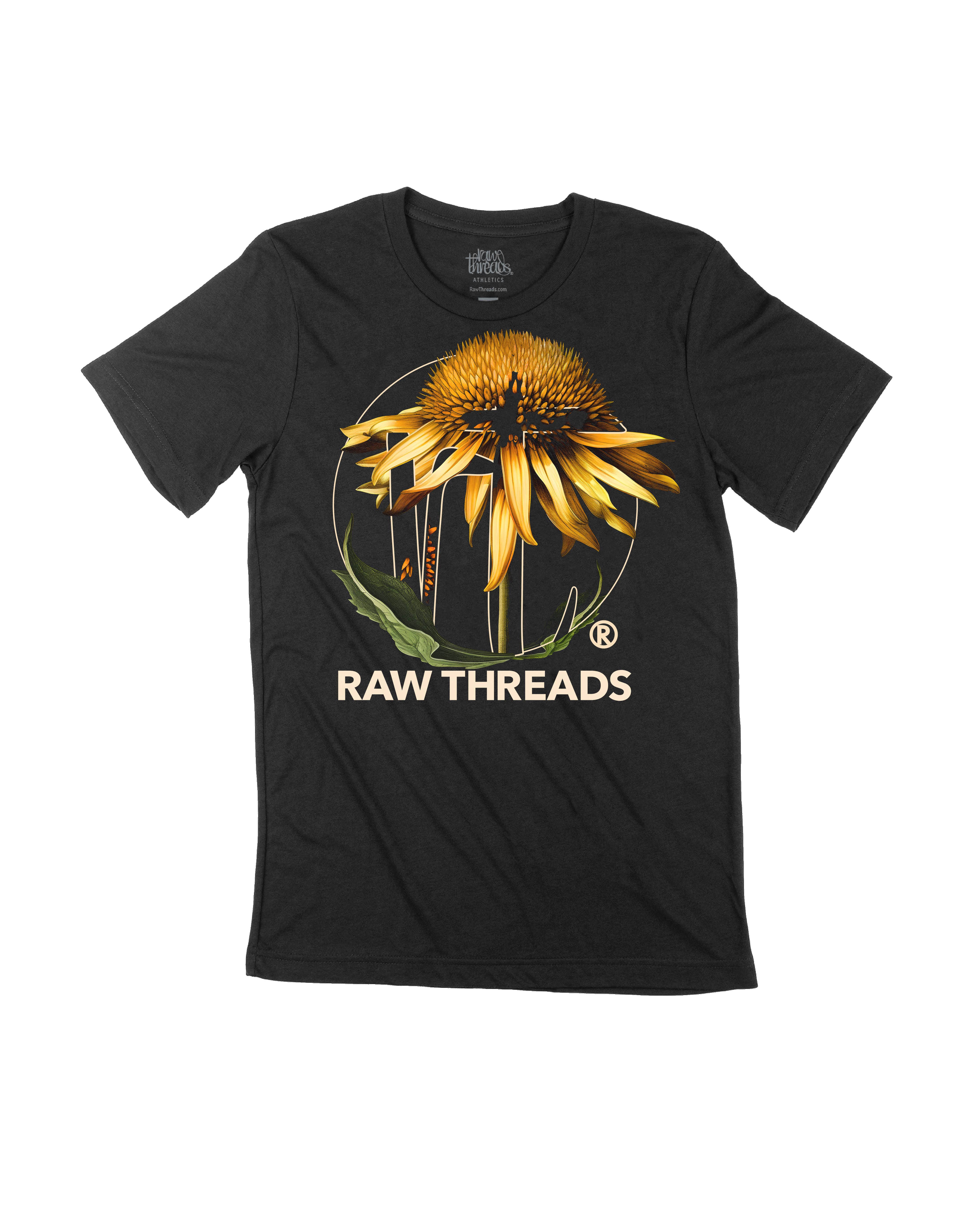 Sunflower Raw Threads Logo