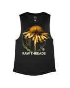 Black Flowy Tank