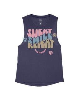 Midnight Flowy Tank / S