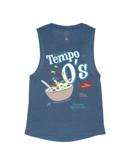 Antique MIdnight Flowy Tank / XS