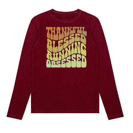 Thankful Blessed Running Obsessed