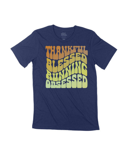 Thankful Blessed Running Obsessed