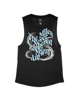 Black Flowy Tank / XS