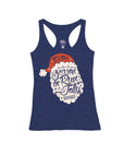 Heather Navy Racerback