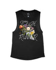 Black Flowy Tank