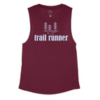 Maroon Flowy Tank