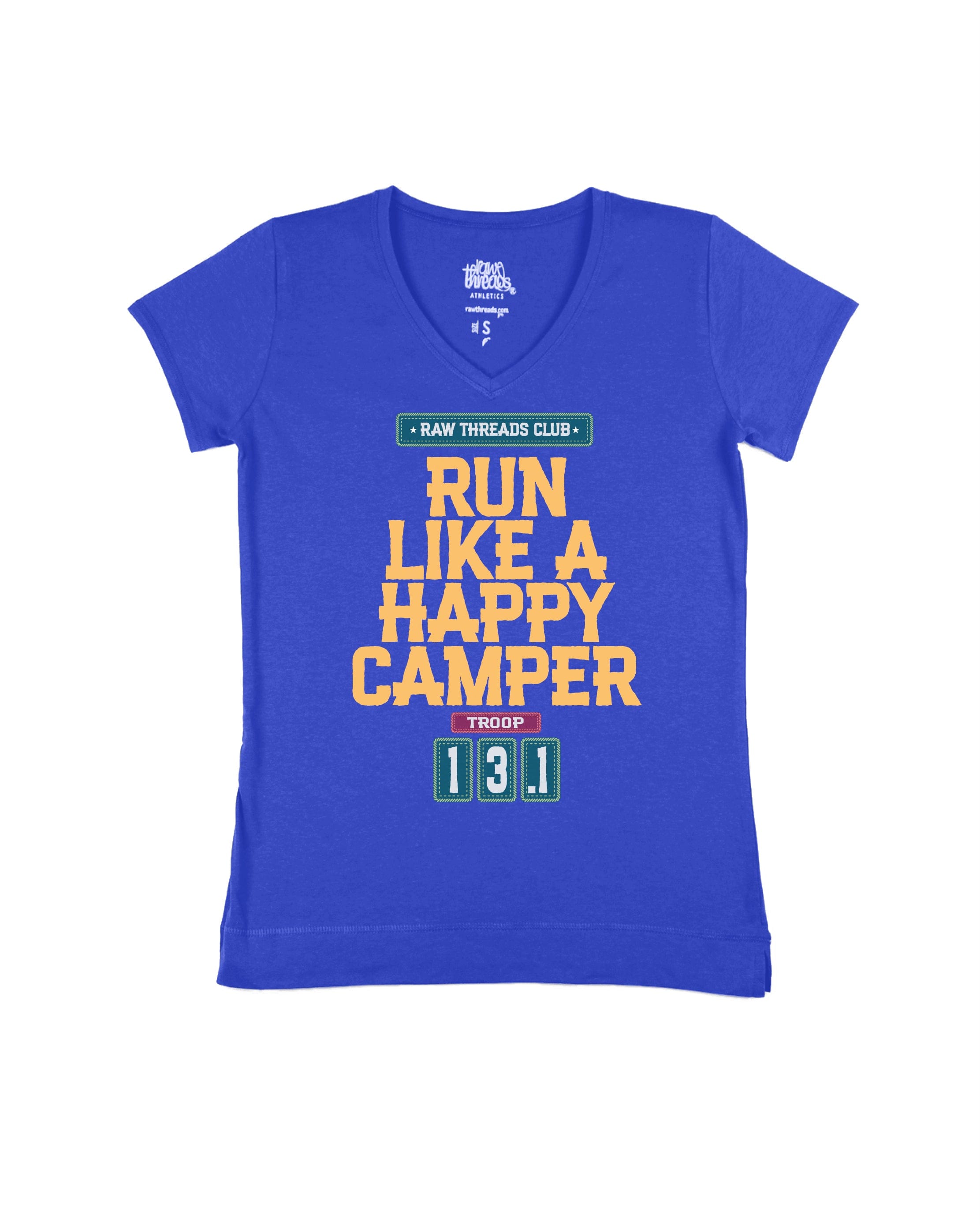 Troop Number--Run like a Happy Camper Raw Threads Club