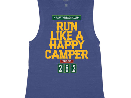 Troop Number--Run like a Happy Camper Raw Threads Club