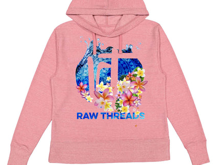 Tropical Flowers Raw Threads Logo