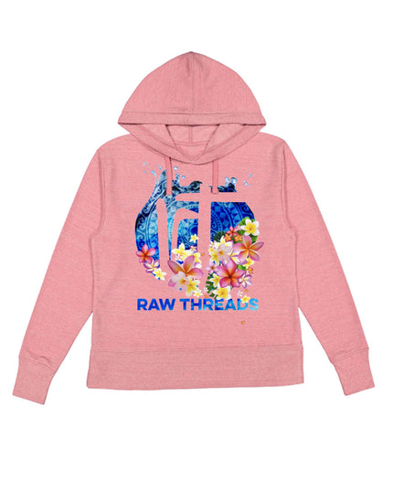 Tropical Flowers Raw Threads Logo