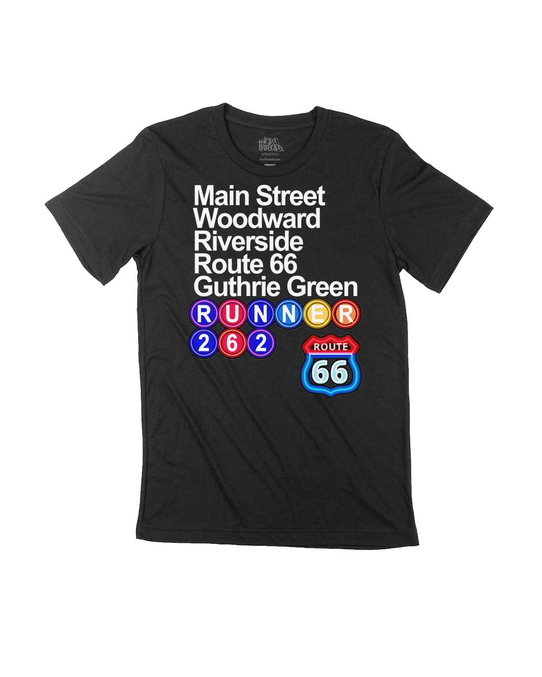 Tulsa Route 66 Neon STOPS 26.2