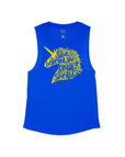 Royal Blue Flowy Tank