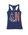 Heather Navy Racerback