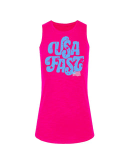 Shocking Pink Core Tank