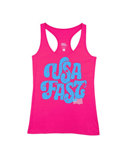 Shocking Pink Core Racerback / M