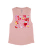 Vintage Pink Flowy Tank