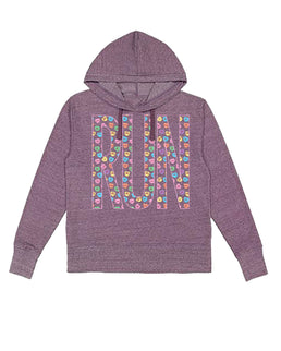 Plum Heather Hoodie / S