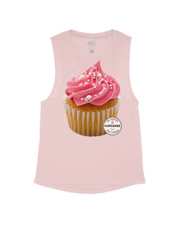 Vintage Pink Flowy T / XS