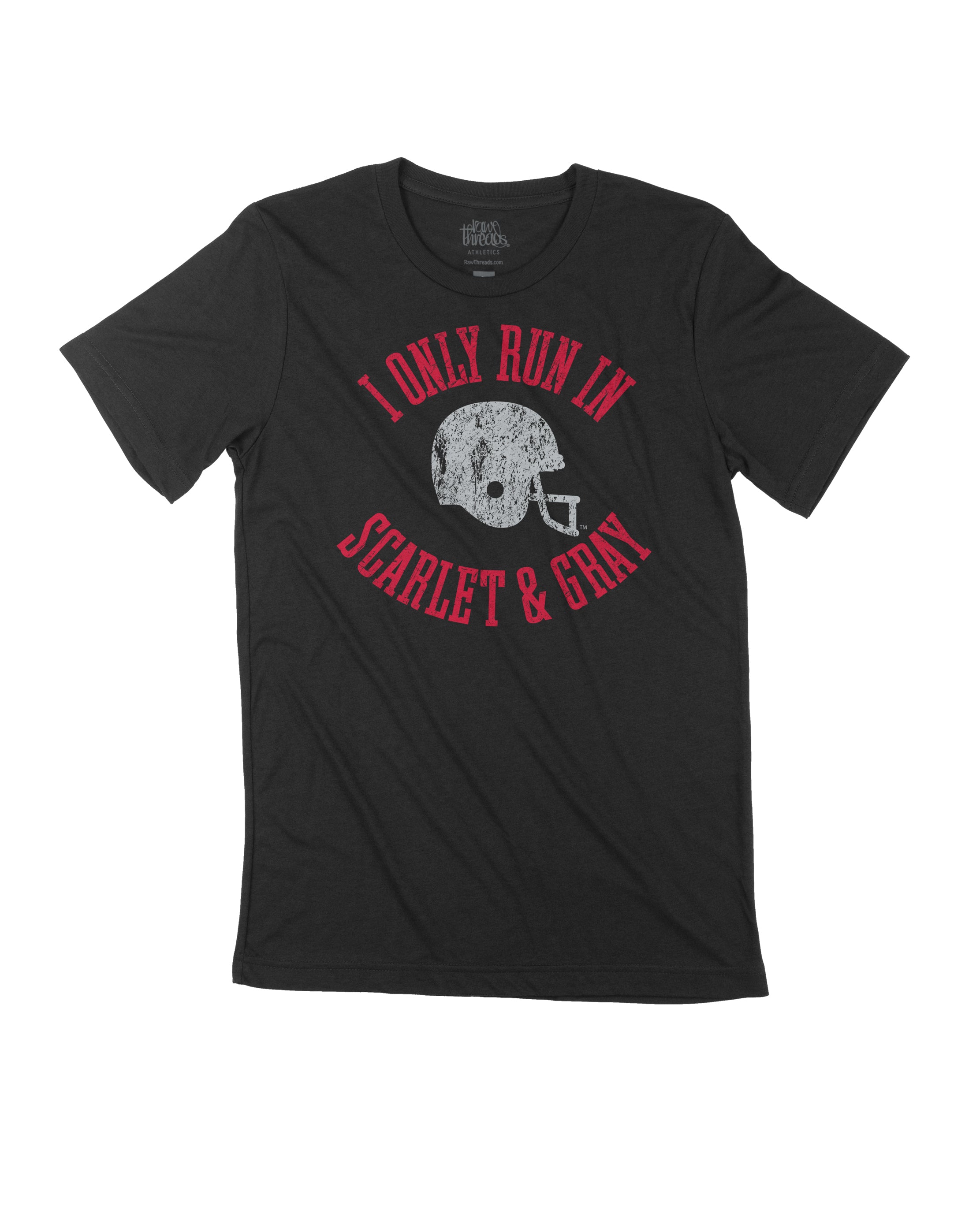 Vintage Football I Only run in Scarlet and Gray