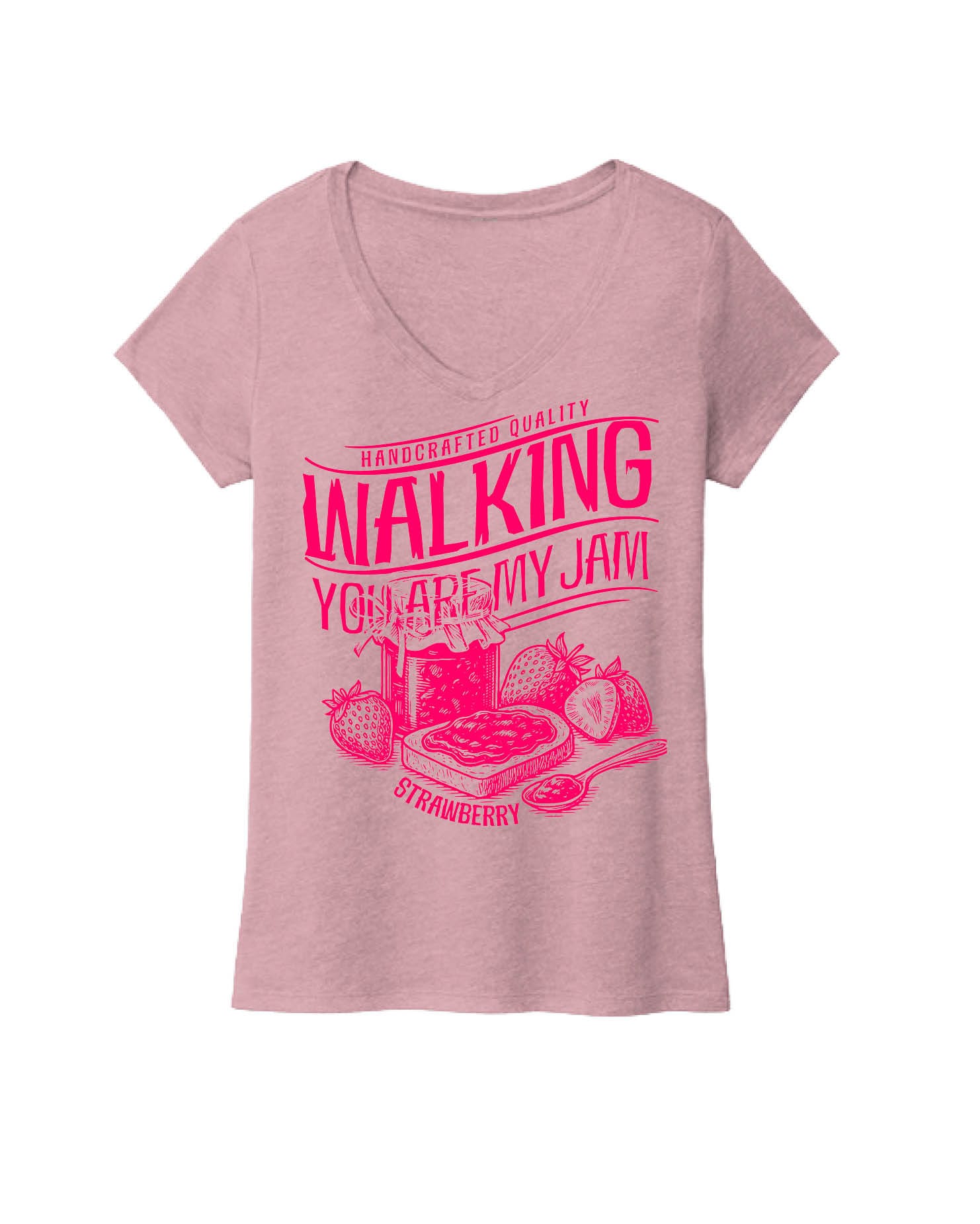 Walking you are my jam - Strawberry