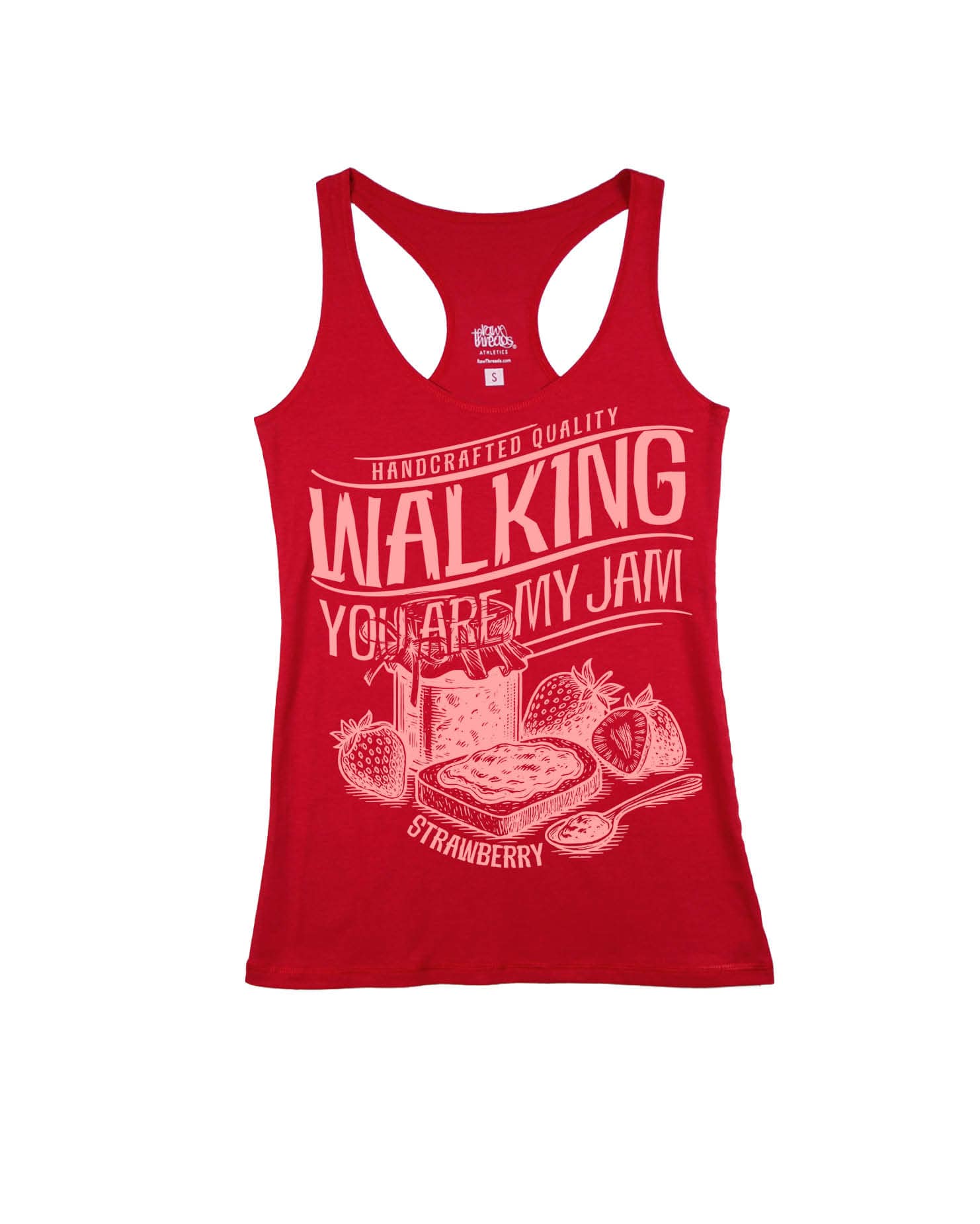 Walking you are my jam - Strawberry