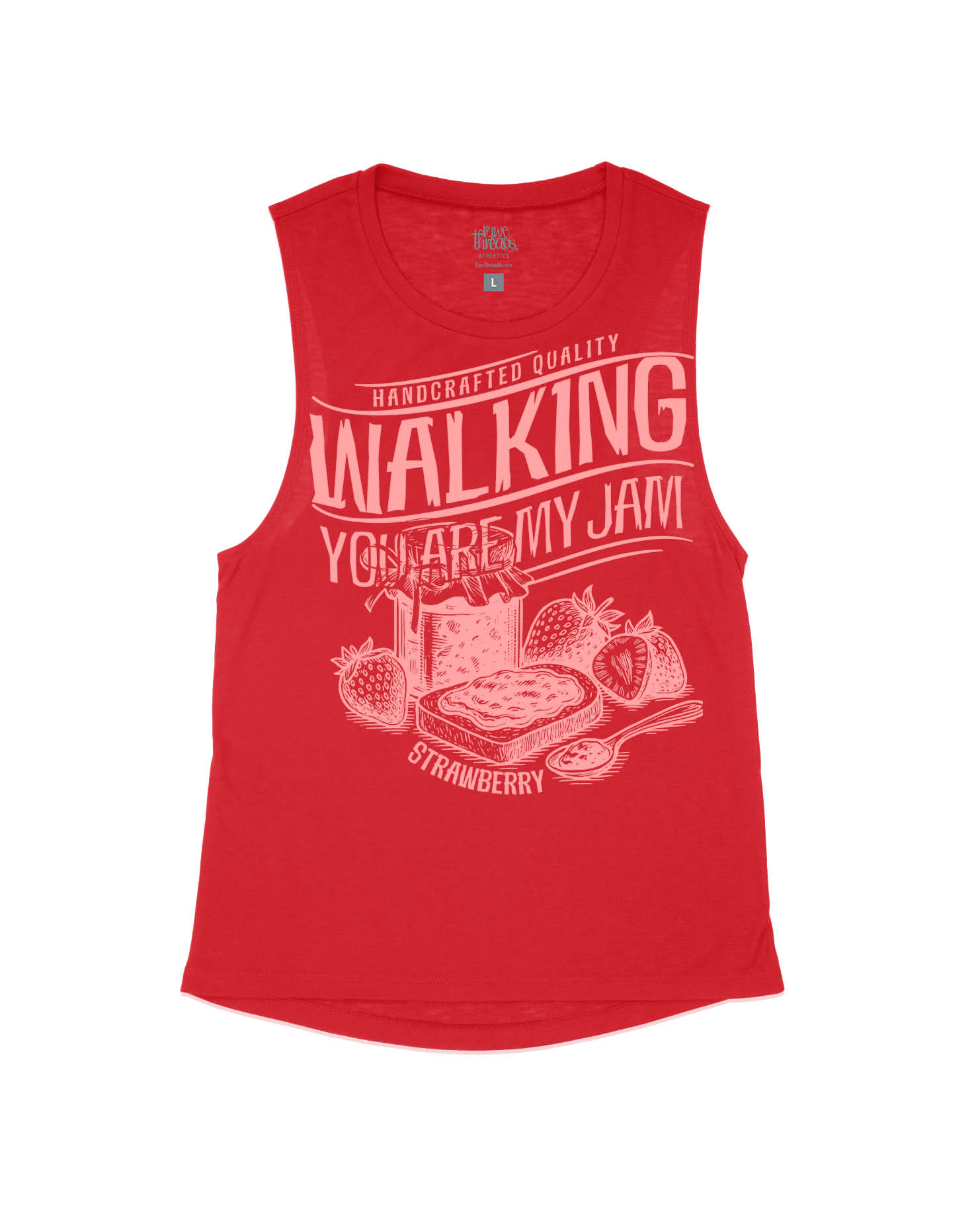 Walking you are my jam - Strawberry