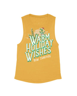 Golden Flowy Tank / XS